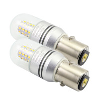 Boat Led Bulb, 7 watts - 10-30 volts - P28S - White - D38*110mm - T38-45L-P28S-W - AZLED
